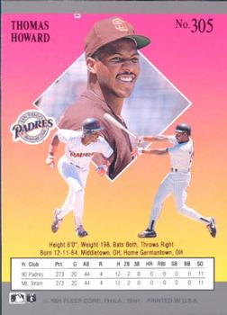 Thomas Howard  baseball card collectible - Main Image 2