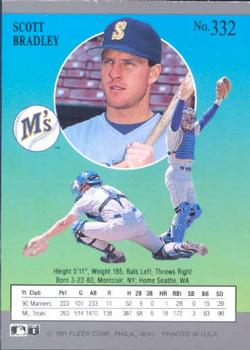 Scott Bradley  baseball card collectible - Main Image 2