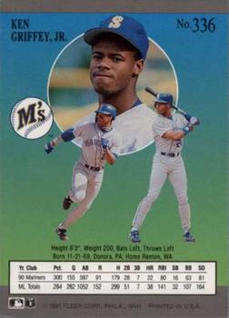 Ken Griffey, Jr.  baseball card collectible - Main Image 2