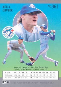 Kelly Gruber  baseball card collectible - Main Image 2