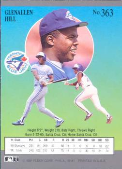 Glenallen Hill  baseball card collectible - Main Image 2