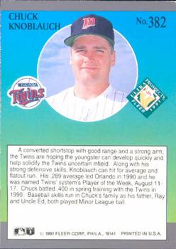 Chuck Knoblauch  baseball card collectible - Main Image 2