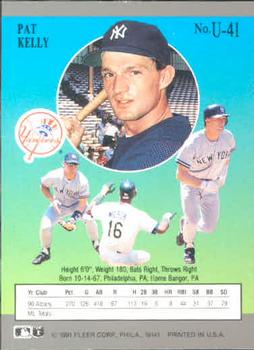 Pat Kelly  baseball card collectible - Main Image 2