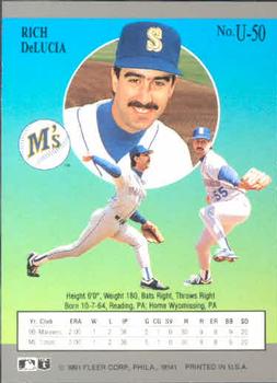 Rich DeLucia  baseball card collectible - Main Image 2