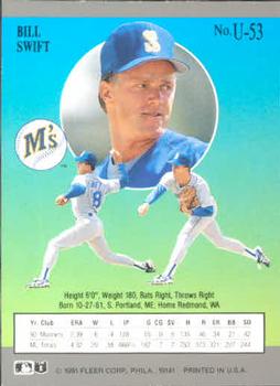 Bill Swift  baseball card collectible - Main Image 2