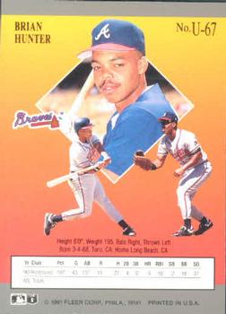 Brian Hunter  baseball card collectible - Main Image 2