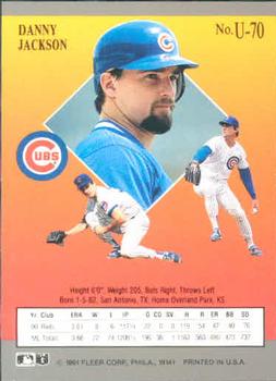 Danny Jackson  baseball card collectible - Main Image 2