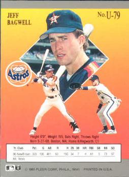Jeff Bagwell  baseball card collectible - Main Image 2
