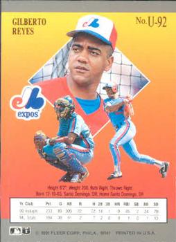 Gilberto Reyes  baseball card collectible - Main Image 2
