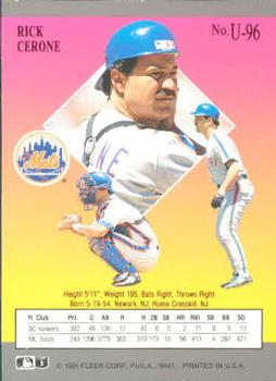 Rick Cerone  baseball card collectible - Main Image 2