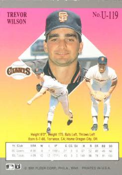 Trevor Wilson  baseball card collectible - Main Image 2