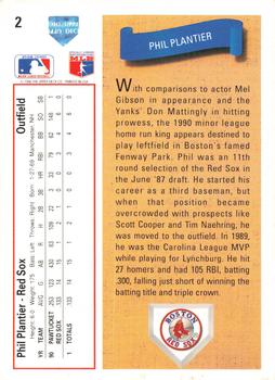 Phil Plantier  baseball card collectible - Main Image 2