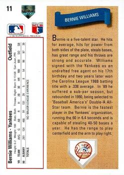Bernie Williams  baseball card collectible - Main Image 2