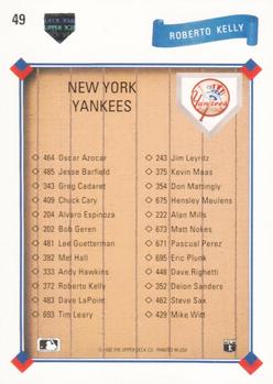 Roberto Kelly  baseball card collectible - Main Image 2