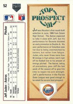 Jeff Juden  baseball card collectible - Main Image 2