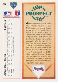 Chipper Jones  baseball card collectible - Main Image 2