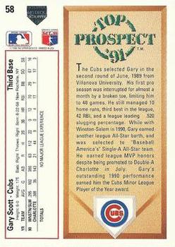 Gary Scott  baseball card collectible - Main Image 2