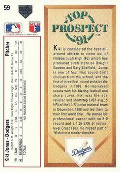 Kiki Jones  baseball card collectible - Main Image 2