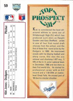 Kiki Jones  baseball card collectible - Main Image 2