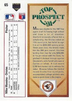 Mike Mussina  baseball card collectible - Main Image 2