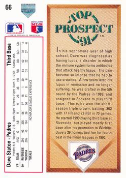 Dave Staton  baseball card collectible - Main Image 2