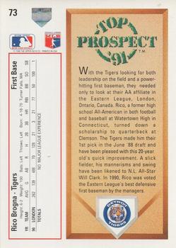 Rico Brogna  baseball card collectible - Main Image 2