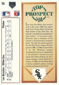 Len Brutcher  baseball card collectible - Main Image 2