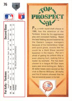 Pat Kelly  baseball card collectible - Main Image 2