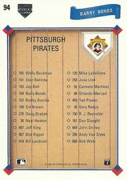 Barry Bonds  baseball card collectible - Main Image 2