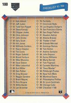 Checklist: 1-100  baseball card collectible - Main Image 2