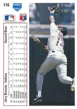 Jerry Browne  baseball card collectible - Main Image 2