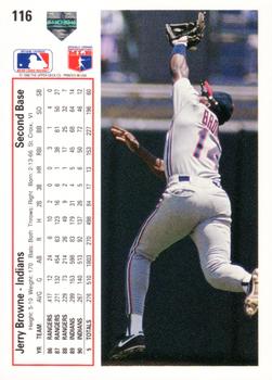 Jerry Browne  baseball card collectible - Main Image 2