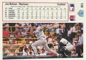 Jay Buhner  baseball card collectible - Main Image 2