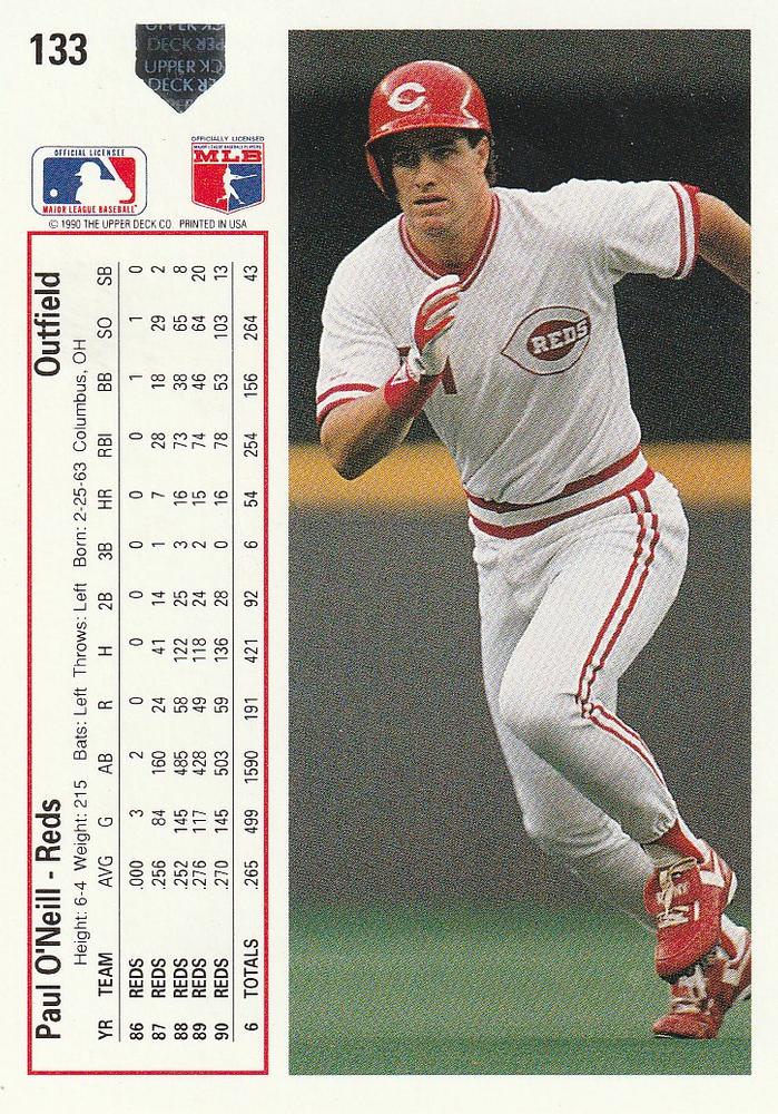 Paul O’Neill  baseball card collectible - Main Image 2