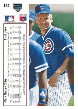 Mark Grace  baseball card collectible - Main Image 2