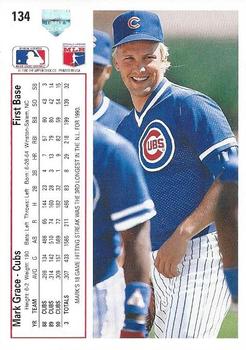 Mark Grace  baseball card collectible - Main Image 2