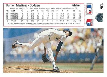 Ramon Martinez  baseball card collectible - Main Image 2