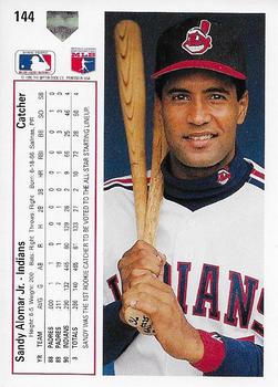 Sandy Alomar Jr.  baseball card collectible - Main Image 2