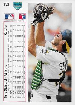 Terry Steinbach  baseball card collectible - Main Image 2