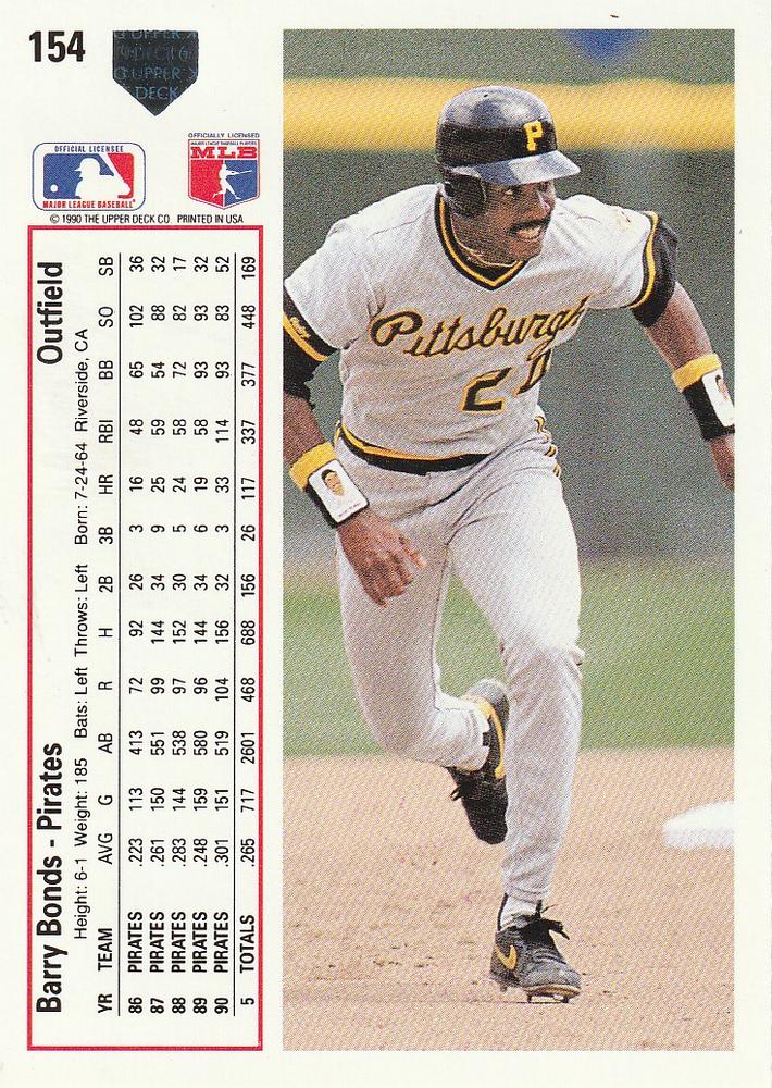 Barry Bonds  baseball card collectible - Main Image 2