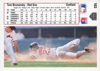 Tom Brunansky  baseball card collectible - Main Image 2