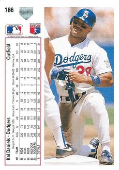 Kal Daniels  baseball card collectible - Main Image 2