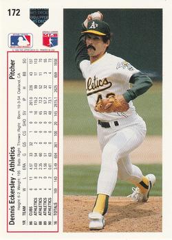 Dennis Eckersley  baseball card collectible - Main Image 2