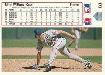 Mitch Williams  baseball card collectible - Main Image 2