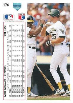 Mark McGwire  baseball card collectible - Main Image 2