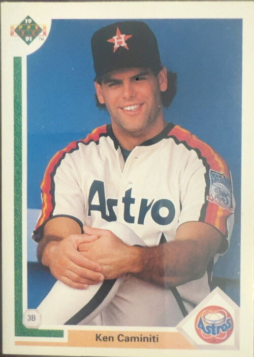 Ken Caminiti  baseball card collectible - Main Image 3