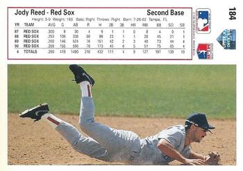 Jody Reed  baseball card collectible - Main Image 2