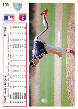 Scott Bailes  baseball card collectible - Main Image 2