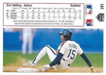 Eric Yelding  baseball card collectible - Main Image 2