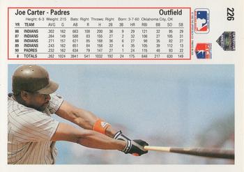 Joe Carter  baseball card collectible - Main Image 2